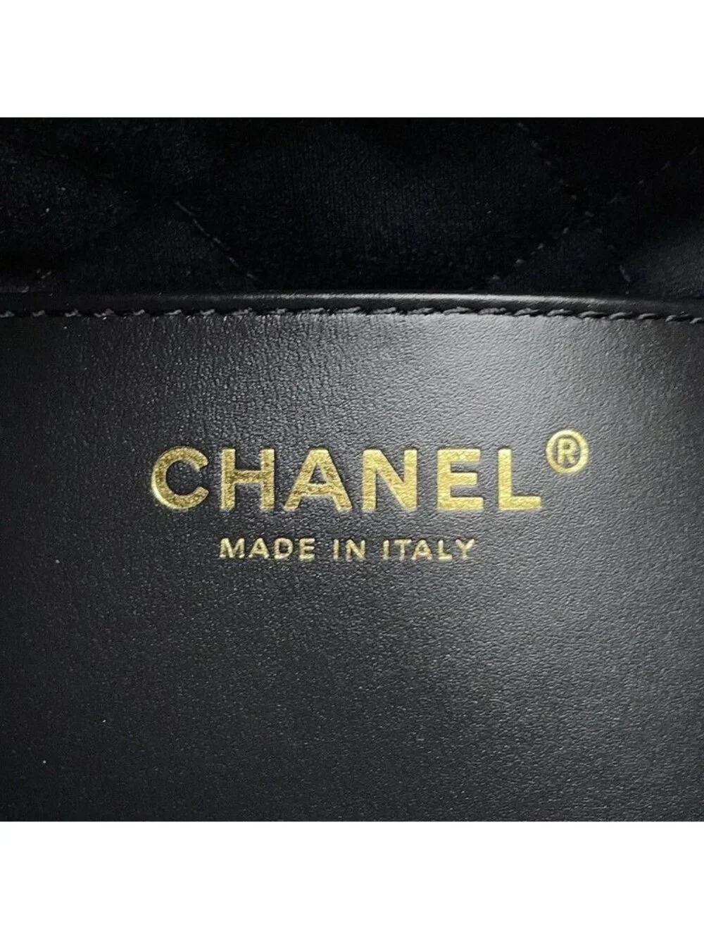Chanel Handbag 22 Mini CC Logo Caviar Leather 2-Way Shoulder Black